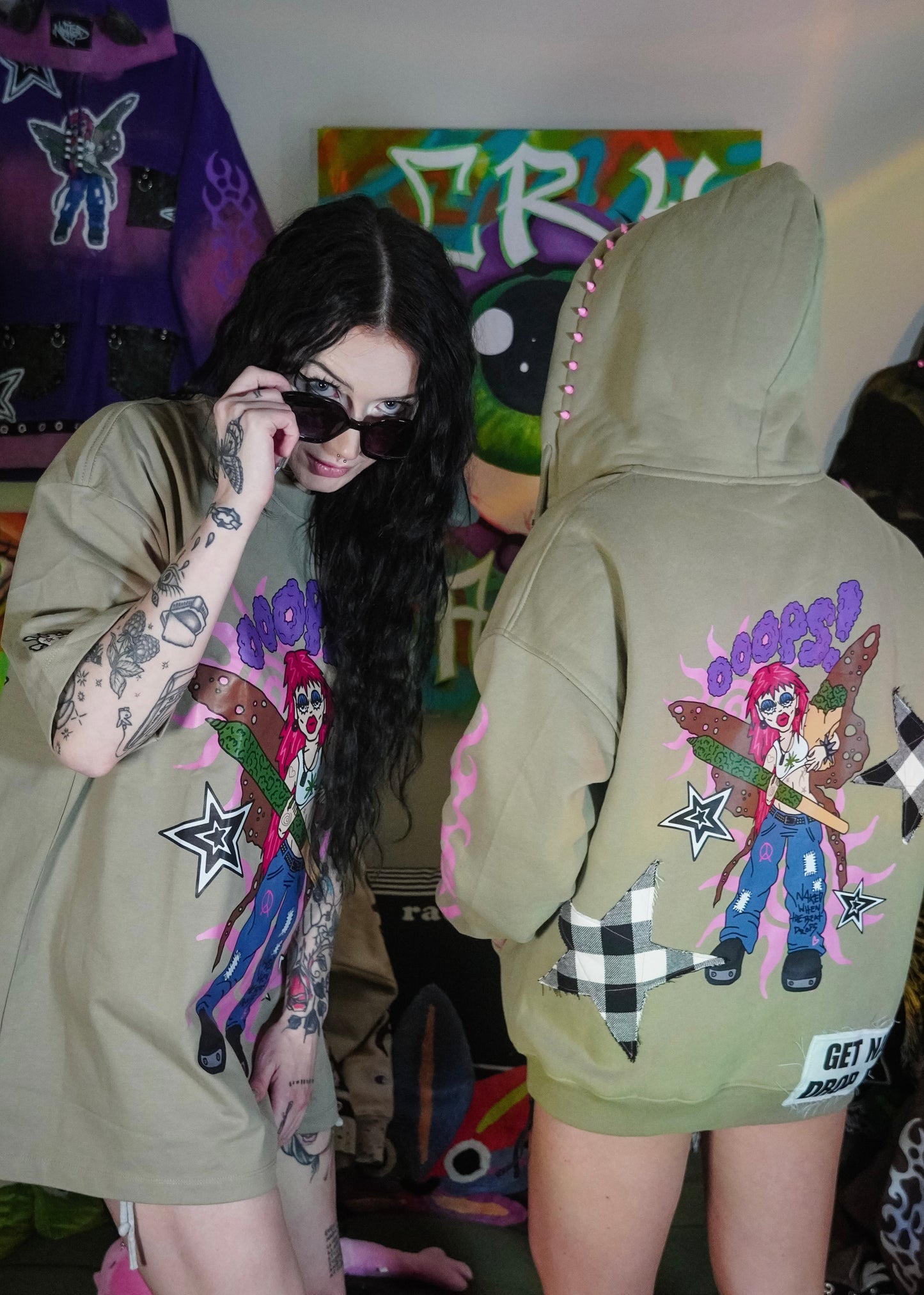 STONED ZIP UP