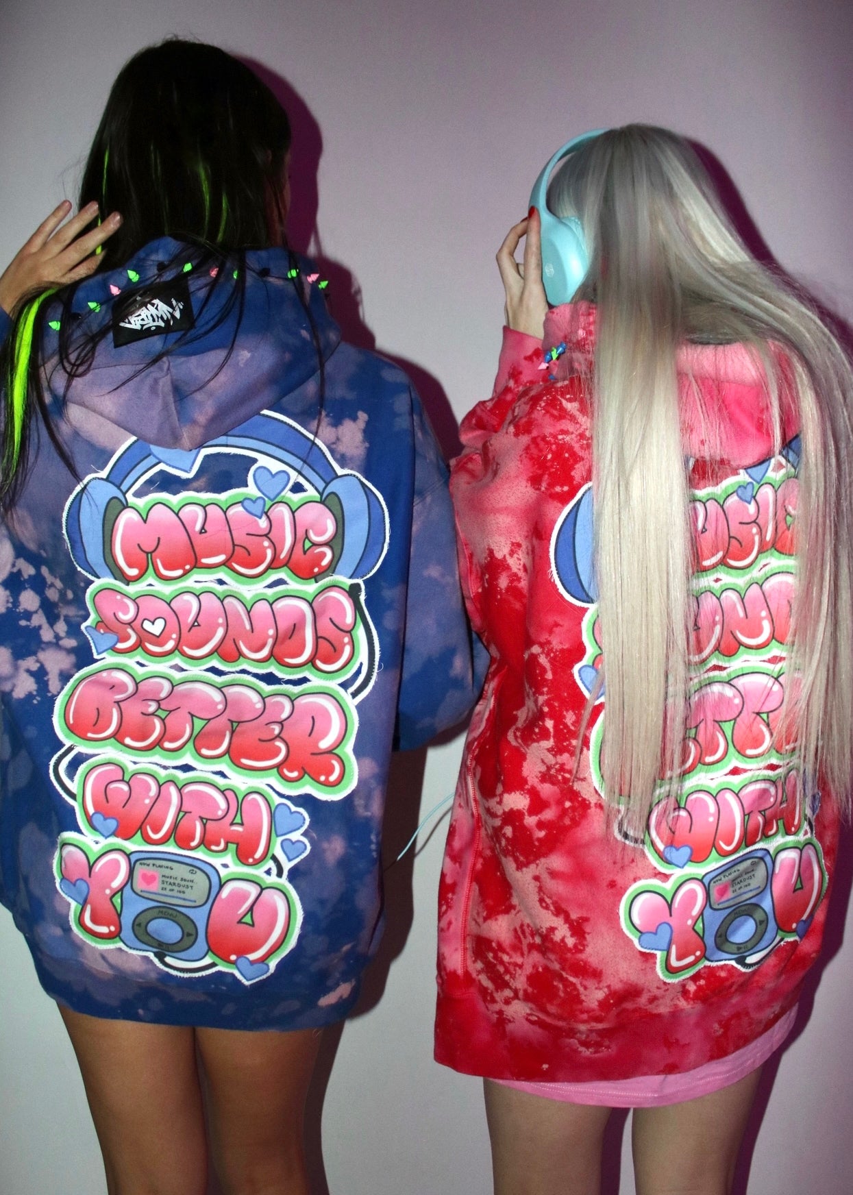 BLUE STARDUST HOODIE