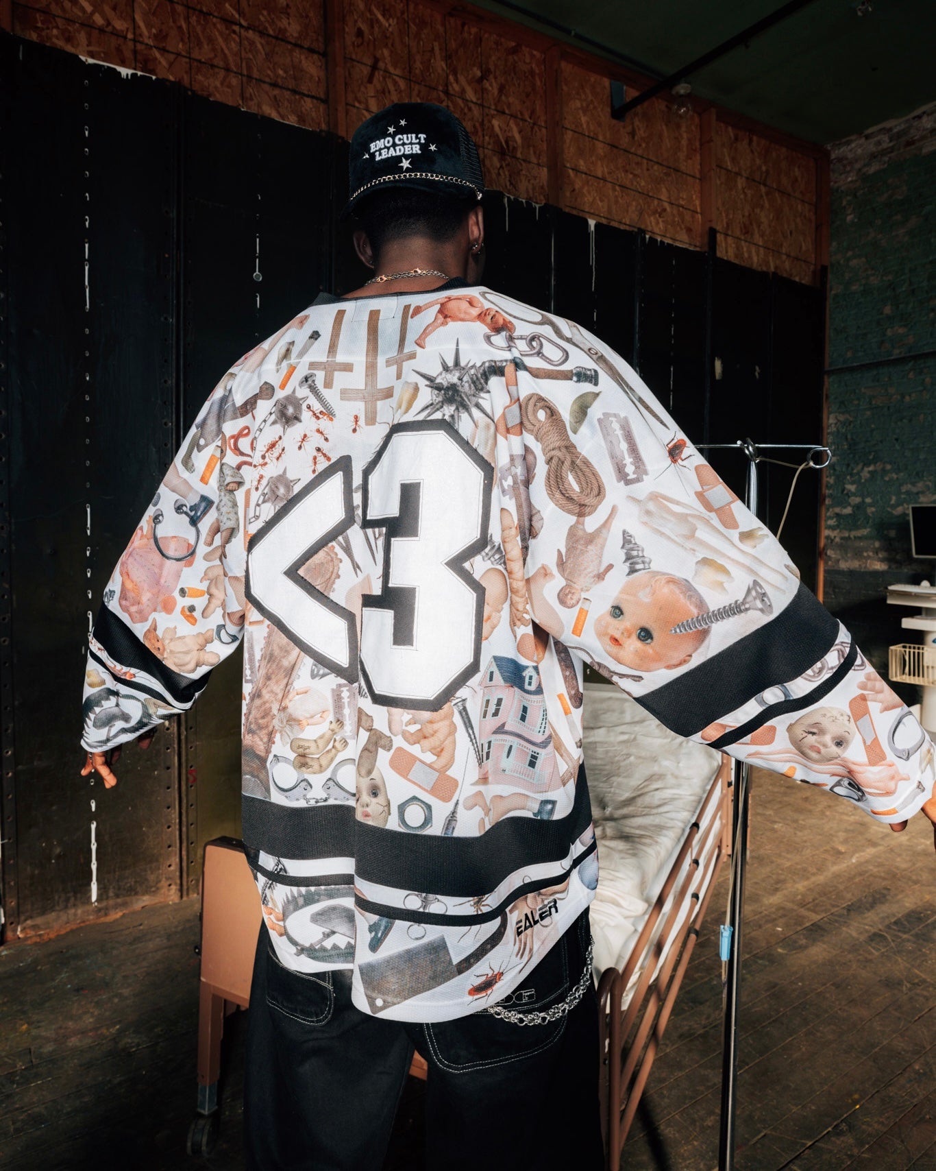 CURSED HOCKEY JERSEY