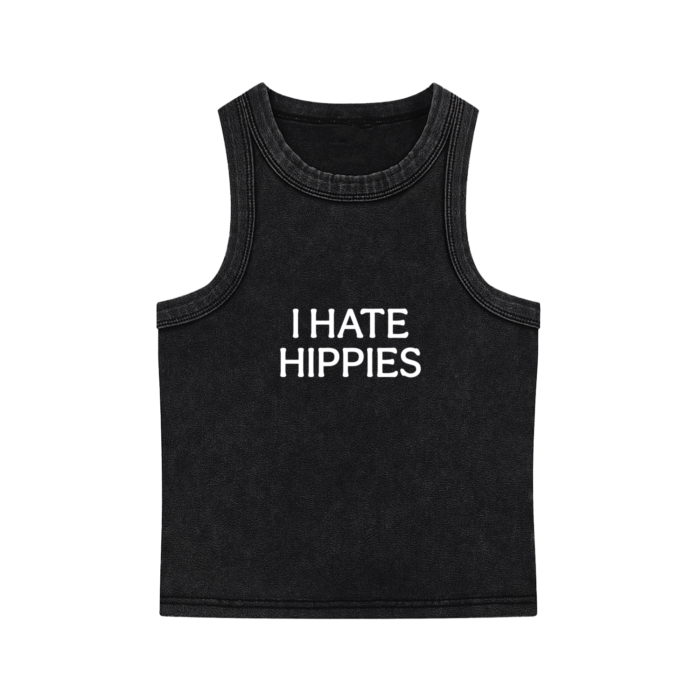 PEACE OF SHIT CROP TOP