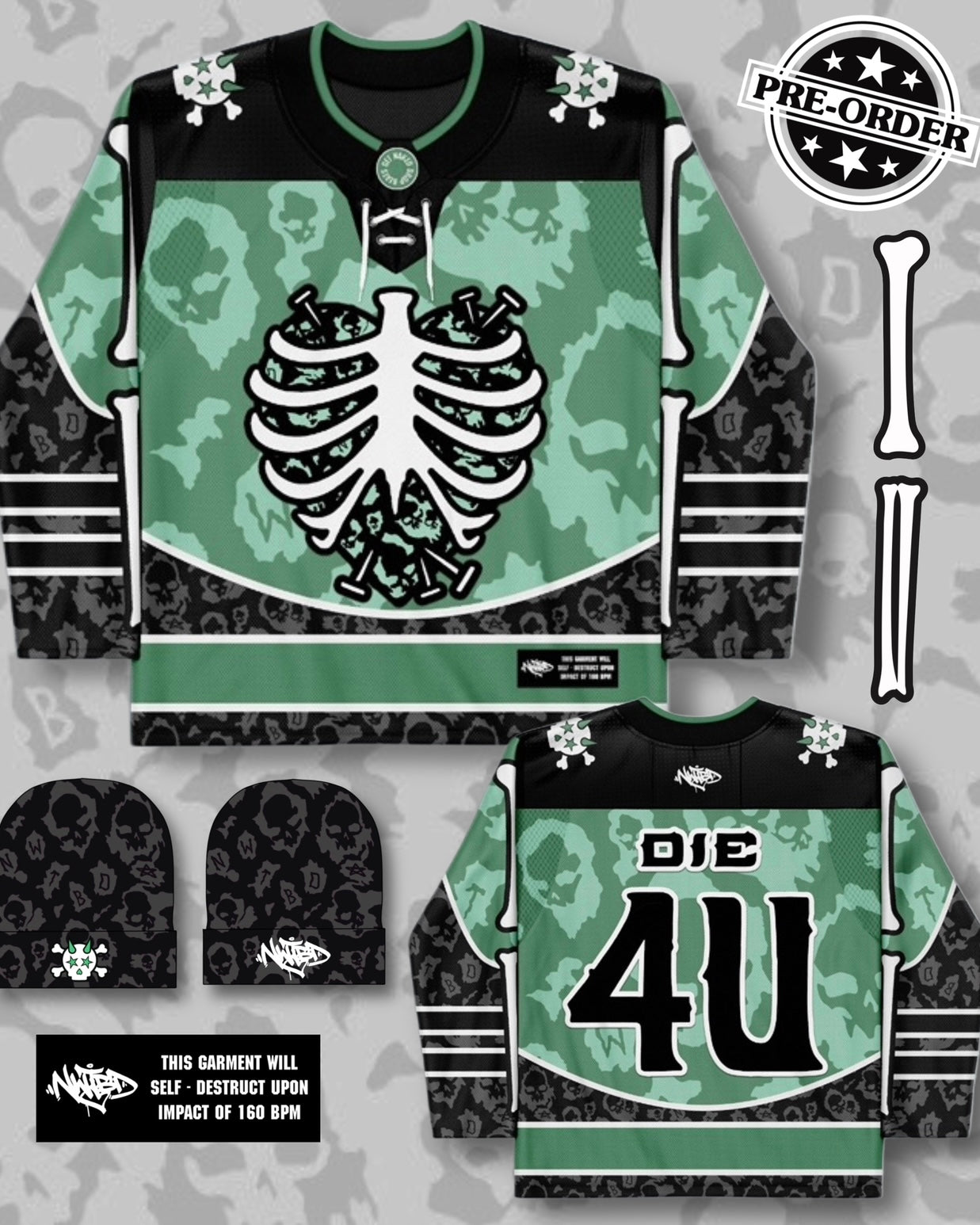 DIE4U HOCKEY JERSEY