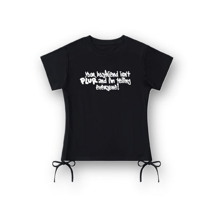 GIRLFRIENDS SCRUNCH TOP