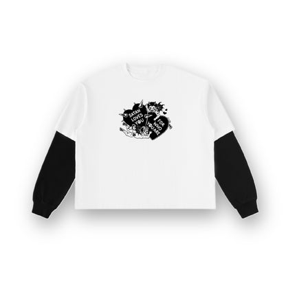 NO MASTERS LAYERED TEE