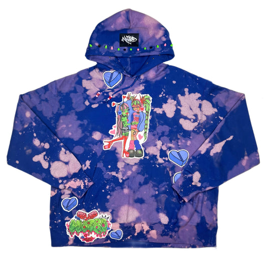 BLUE STARDUST HOODIE