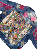STICKER DENIM JACKET