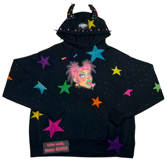 GLITTER GIRLS HOODIE